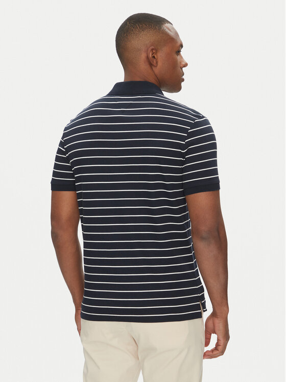 Рубашка поло стандартный крой MW0MW39994 Tommy Hilfiger, синий — фото 3