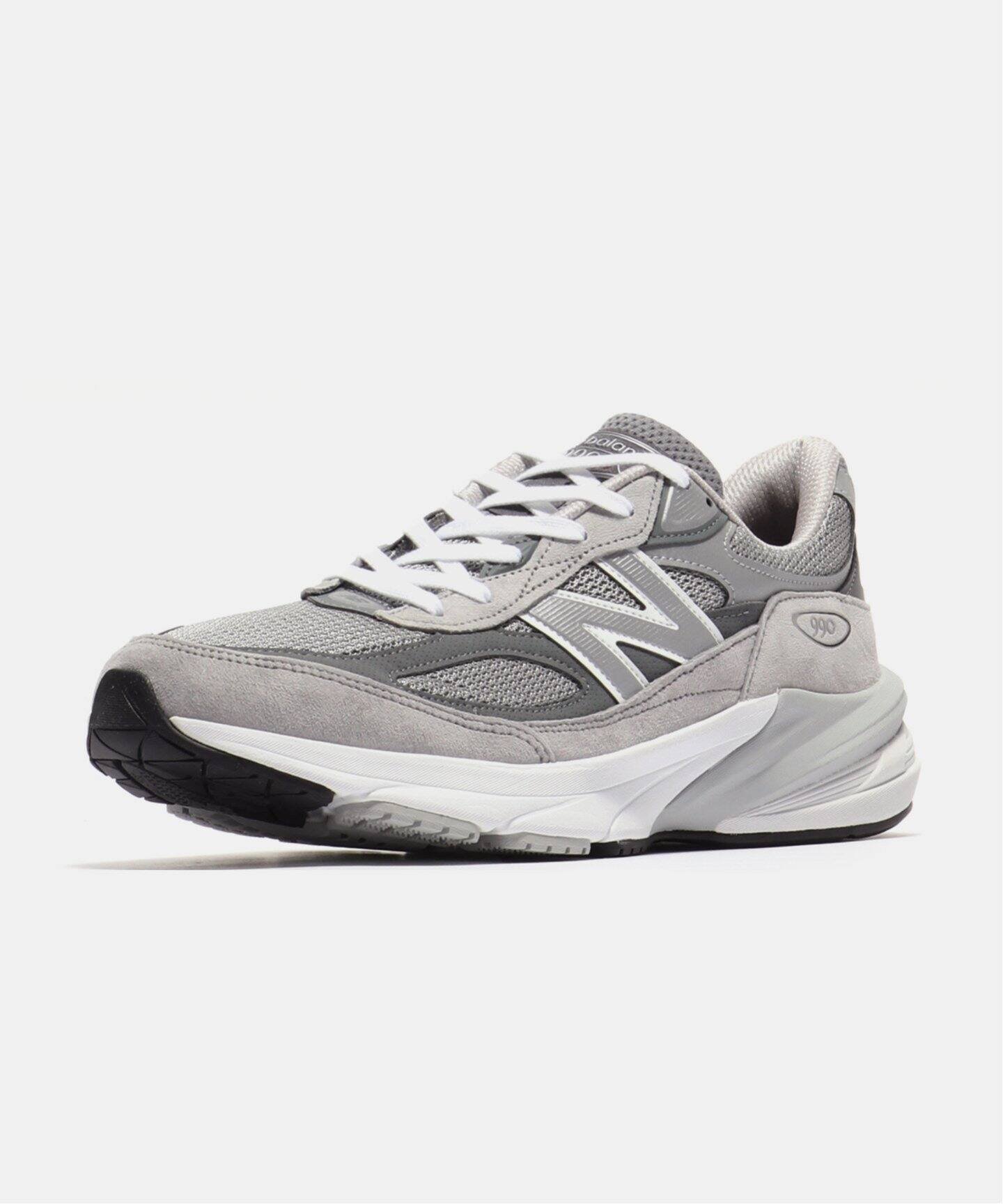 New Balance M990GL6 HERRINGBONE, Gray — фото 2