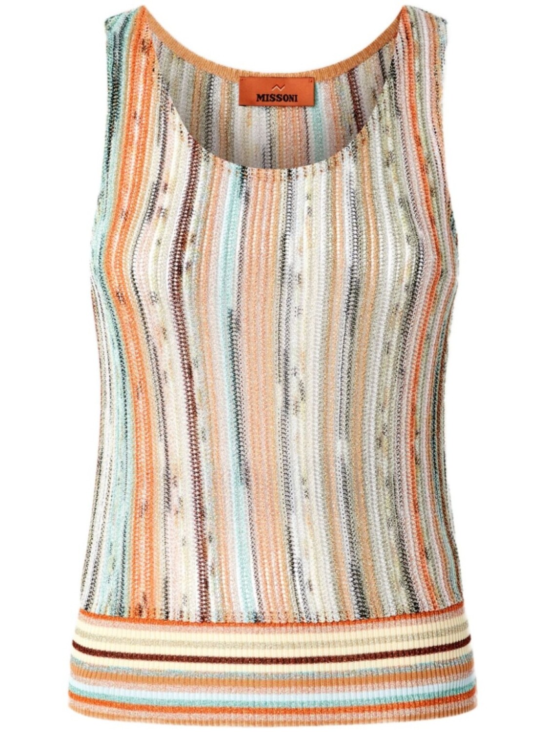 

Missoni топ в полоску, нейтральный