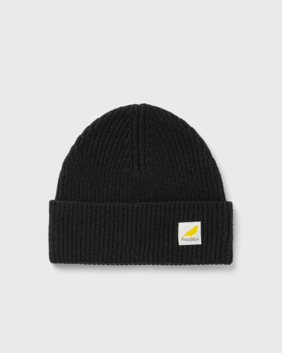 

Шапка Jw Anderson Logo Patch Beanie, черный