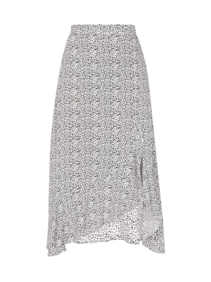 

Юбка до колена Usha, цвет white black