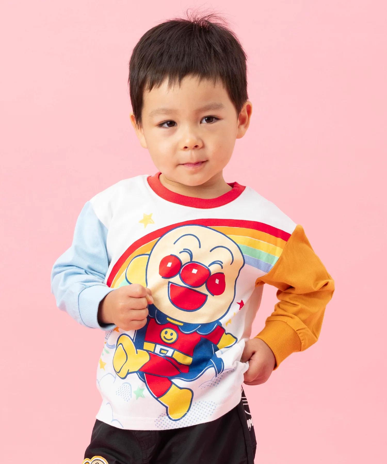 Яркая футболка с длинными рукавами Anpanman Anpanman Kids Collection, цвет Blue — фото 3