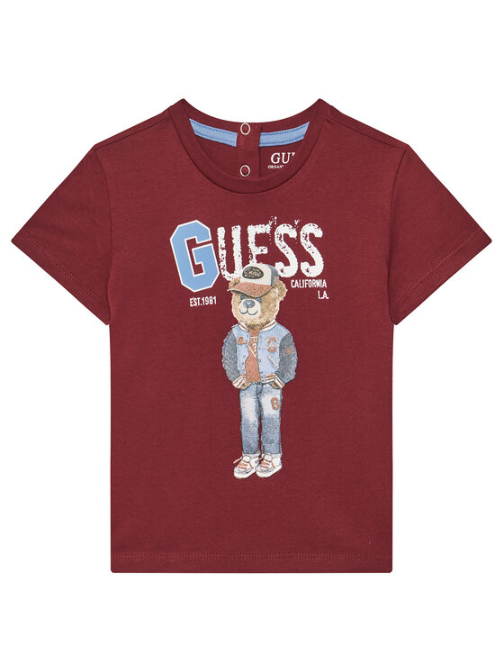 

Футболка обычного кроя N5YI22 K8HM4 Guess, красный
