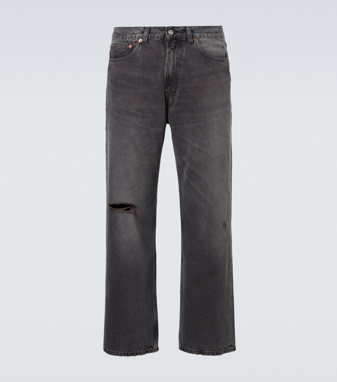 

Джинсы Third Cut с потертостями и широкими штанинами Our Legacy, Highway Coffee