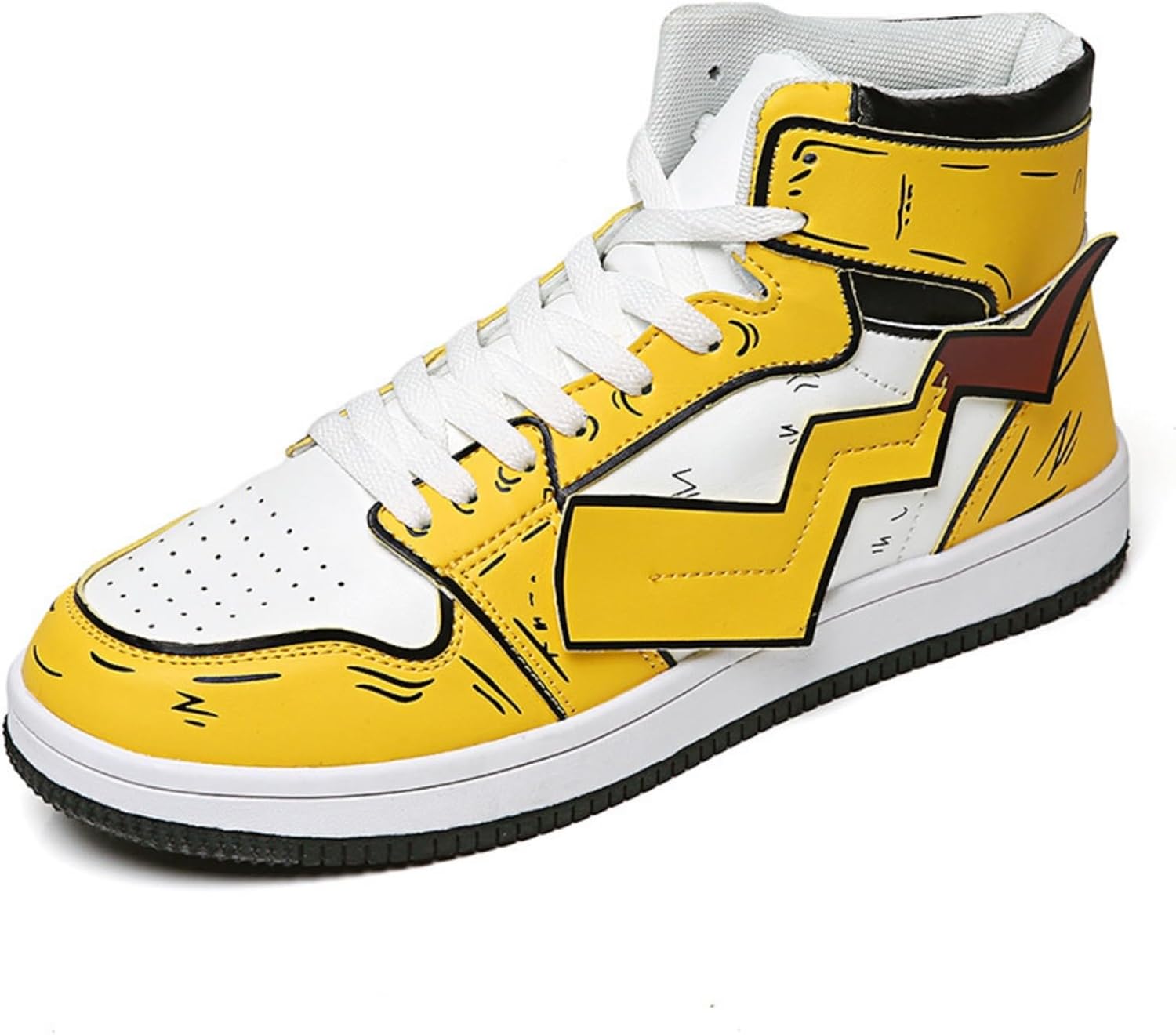 

Мужские высокие кеды, разнообразные стильные модели с шнуровкой и ремнями, удобная повседневная обувь для стритвира и повседневной моды Khwfjas, желтый
