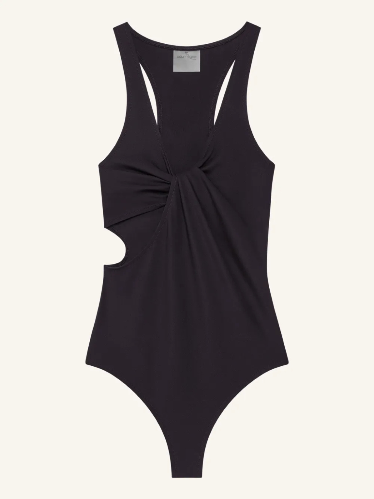 

Купальник Courrèges Twist, черный