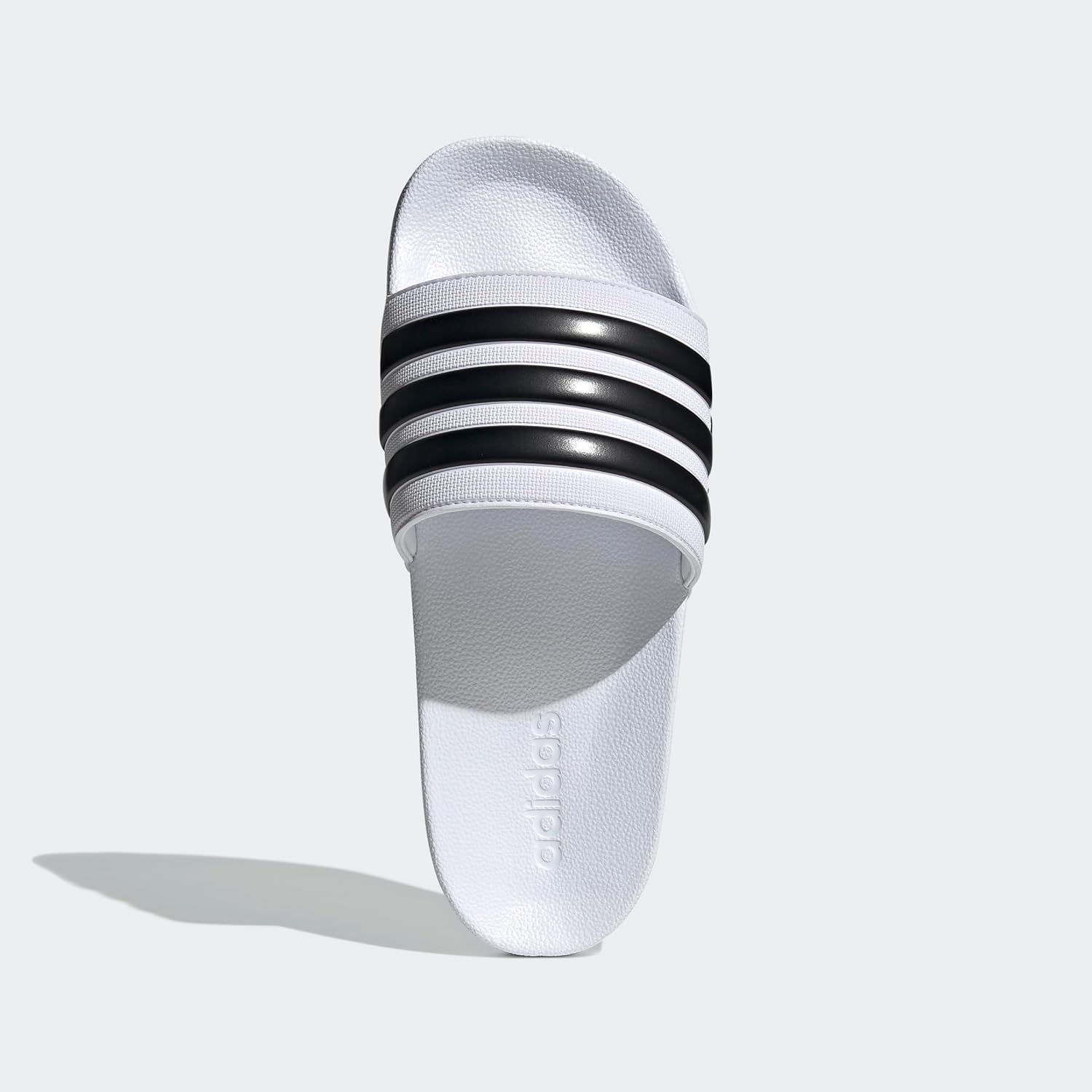 Унисекс сланцы для душа adidas Adilette, белый/черный — фото 3