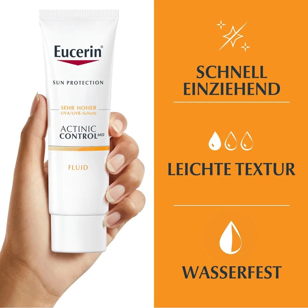 Солнцезащитный флюид Eucerin Actinic Control MD SPF 100, 80 мл Eucerin — фото 3