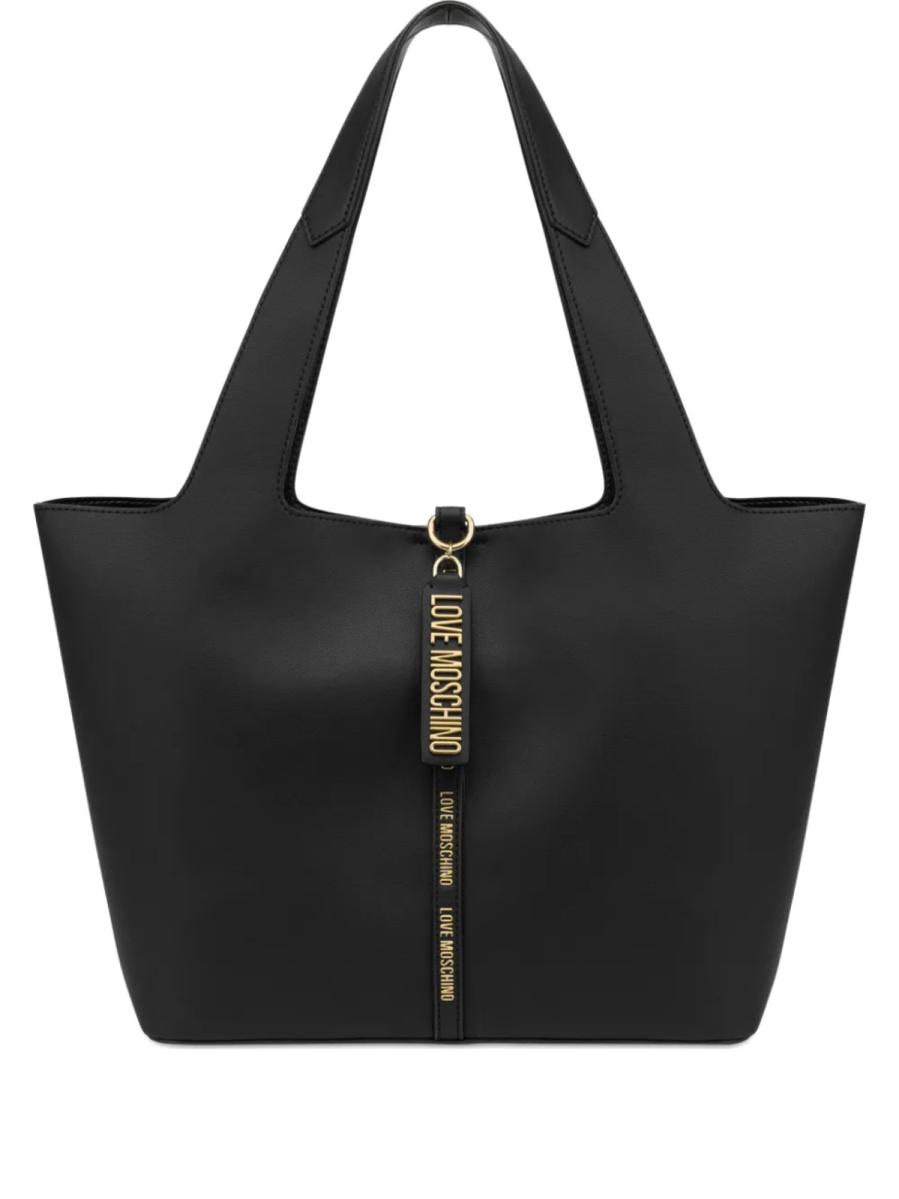 

Love Moschino сумка-тоут с логотипом, черный