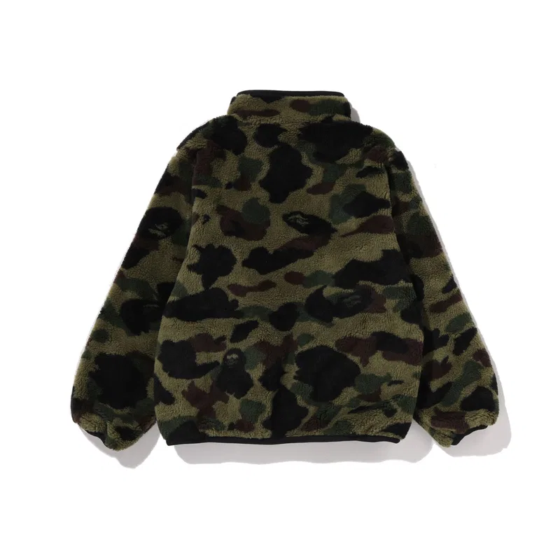 Флисовая куртка для детей A BATHING APE желтая — фото 4