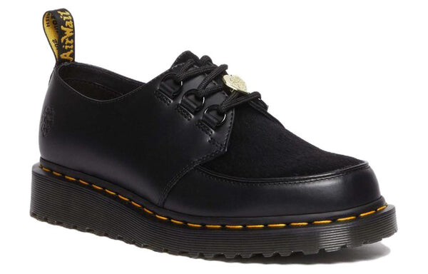 Кроссовки ramsey girls don't cry hair-on leather creeper shoes 'black' Dr. Martens, черный — фото 2