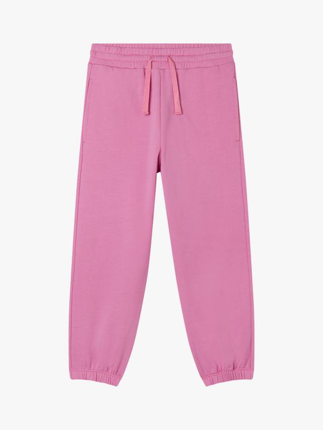 

Детские хлопковые джоггеры с кулиской Stella McCartney Kids, Pink