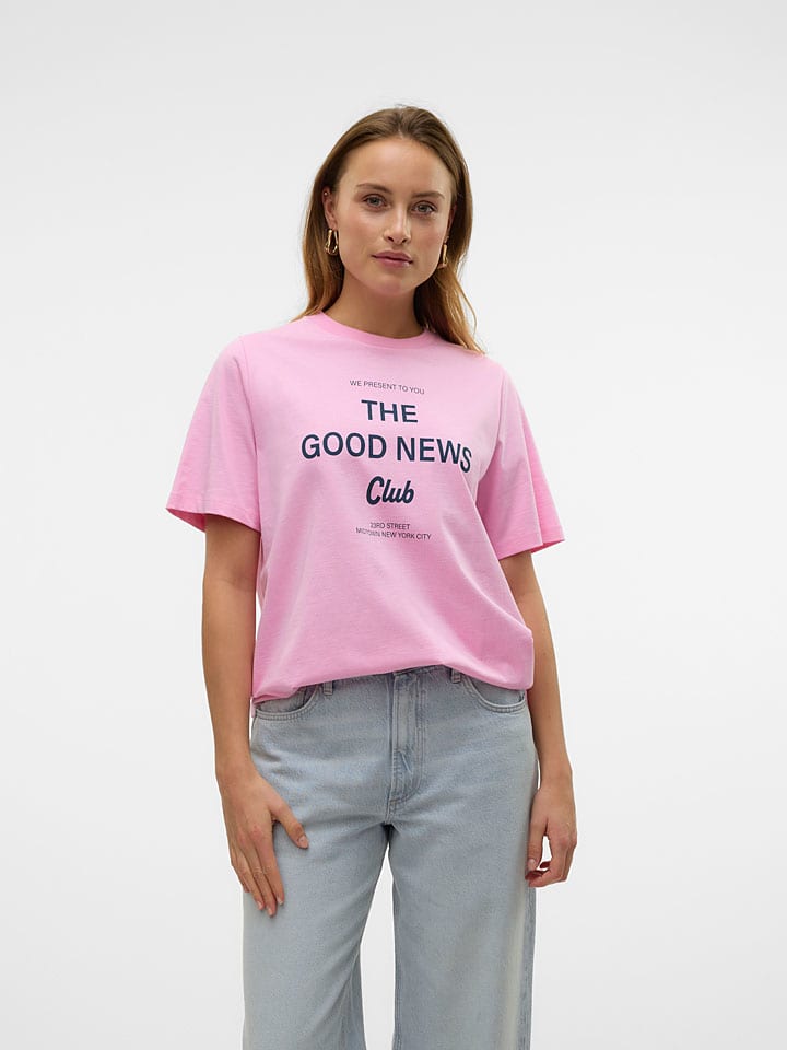 

Футболка Vero Moda, розовый