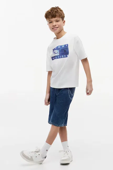 Футболка хлопковая Tommy Hilfiger, белый — фото 3