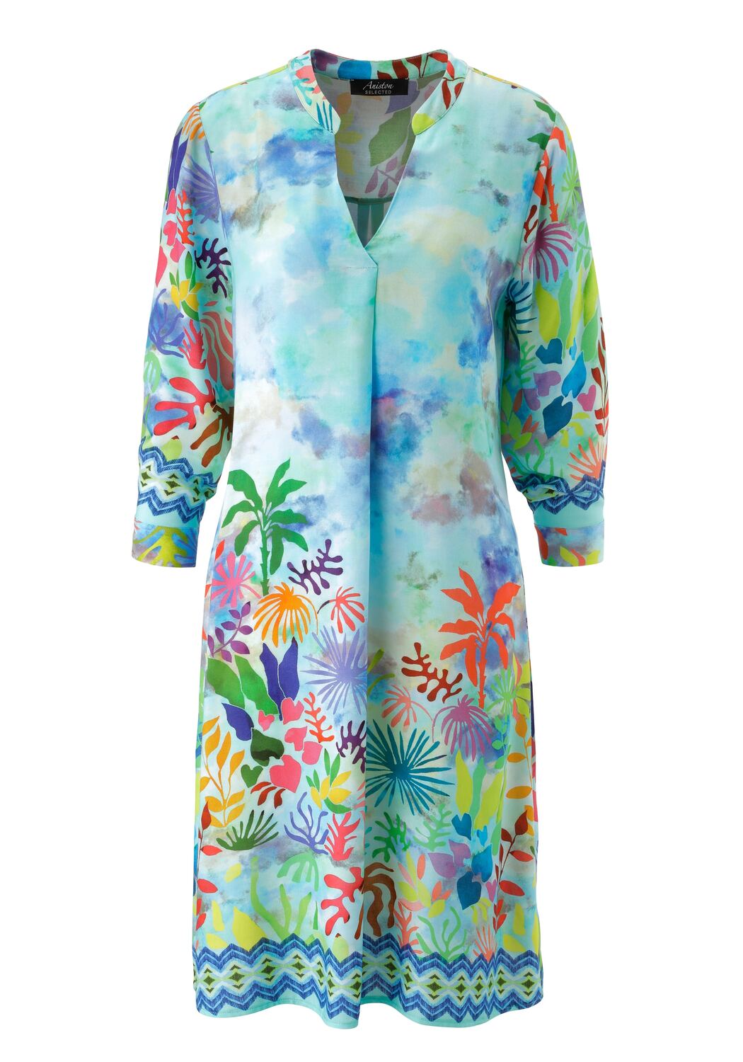 

Aniston SELECTED Платье-рубашка в небесно-голубом цвете