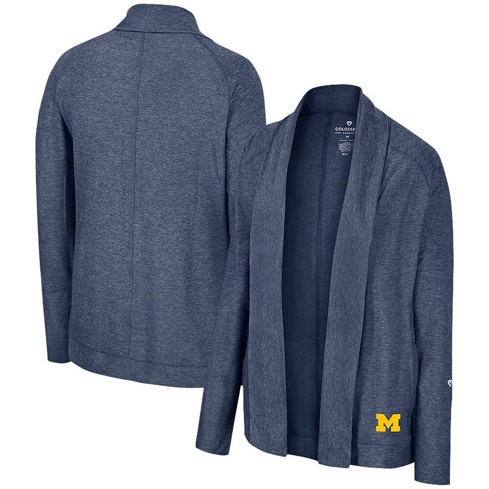 

Женский кардиган Colosseum Navy Michigan Wolverines Morningside, цвет Mic Navy
