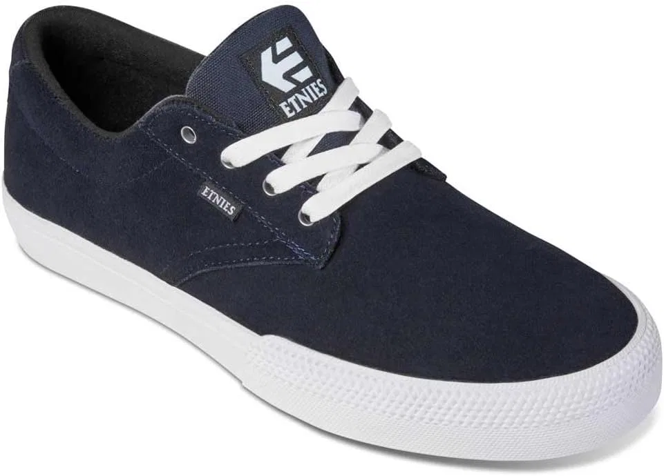 Мужские скейтбордистские кроссовки Etnies Jameson Vulc X Dystopia, Navy And White — фото 4