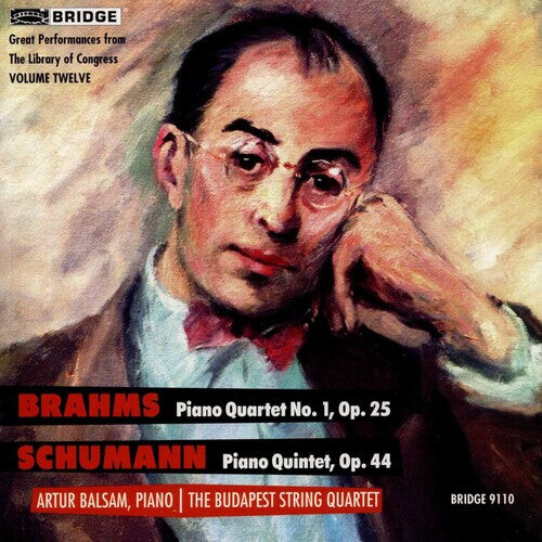 

CD диск Brahms / Schumann / Balsam / Budapest String: Great Performances from the Library of Congress