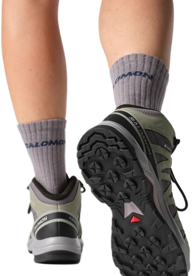 Кроссовки женские Alphaglide Salomon для для пешего туризма, серый — фото 4
