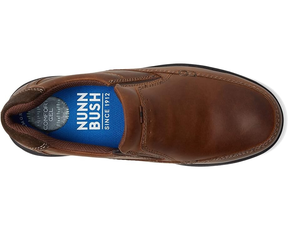 Лоферы Nunn Bush Cam Moc Toe Slip-On, цвет Brown Crazy Horse — фото 2