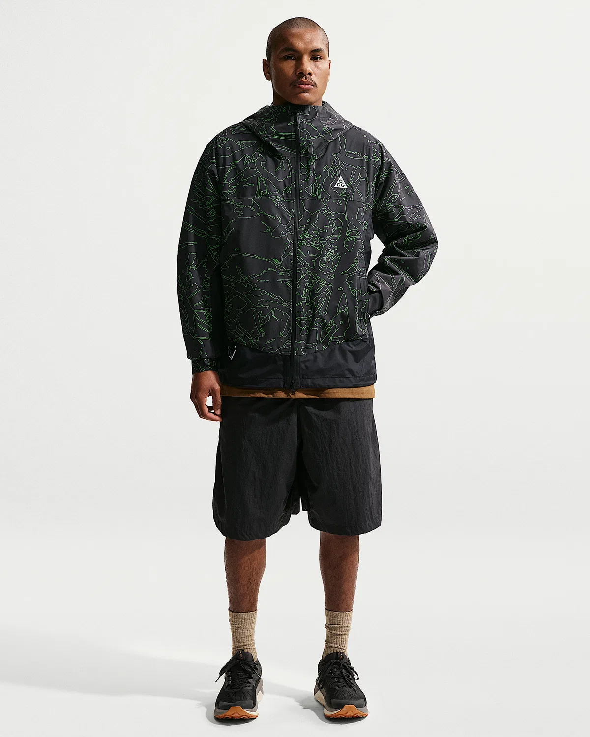 Мужская дождевая куртка Nike ACG "Morpho" Storm-FIT ADV, Black/Summit White — фото 4