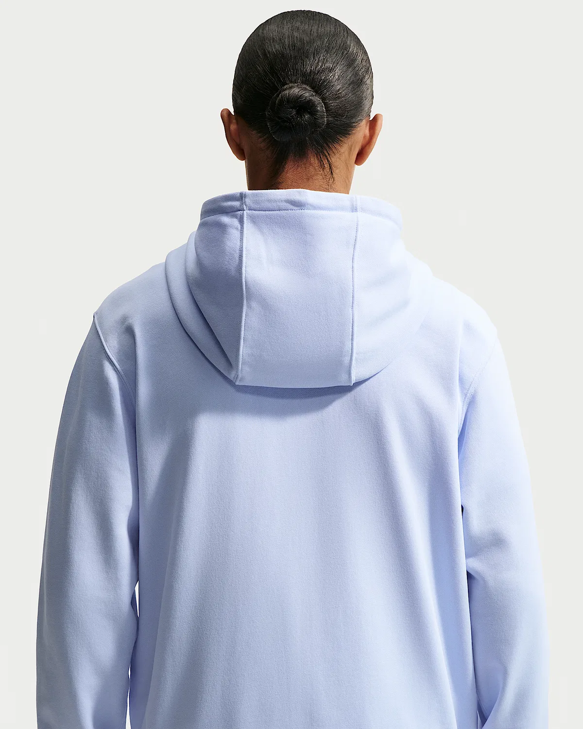 Мужская флисовая кофта на молнии Nike Sportswear Club, Hydrogen Blue/Obsidian — фото 2