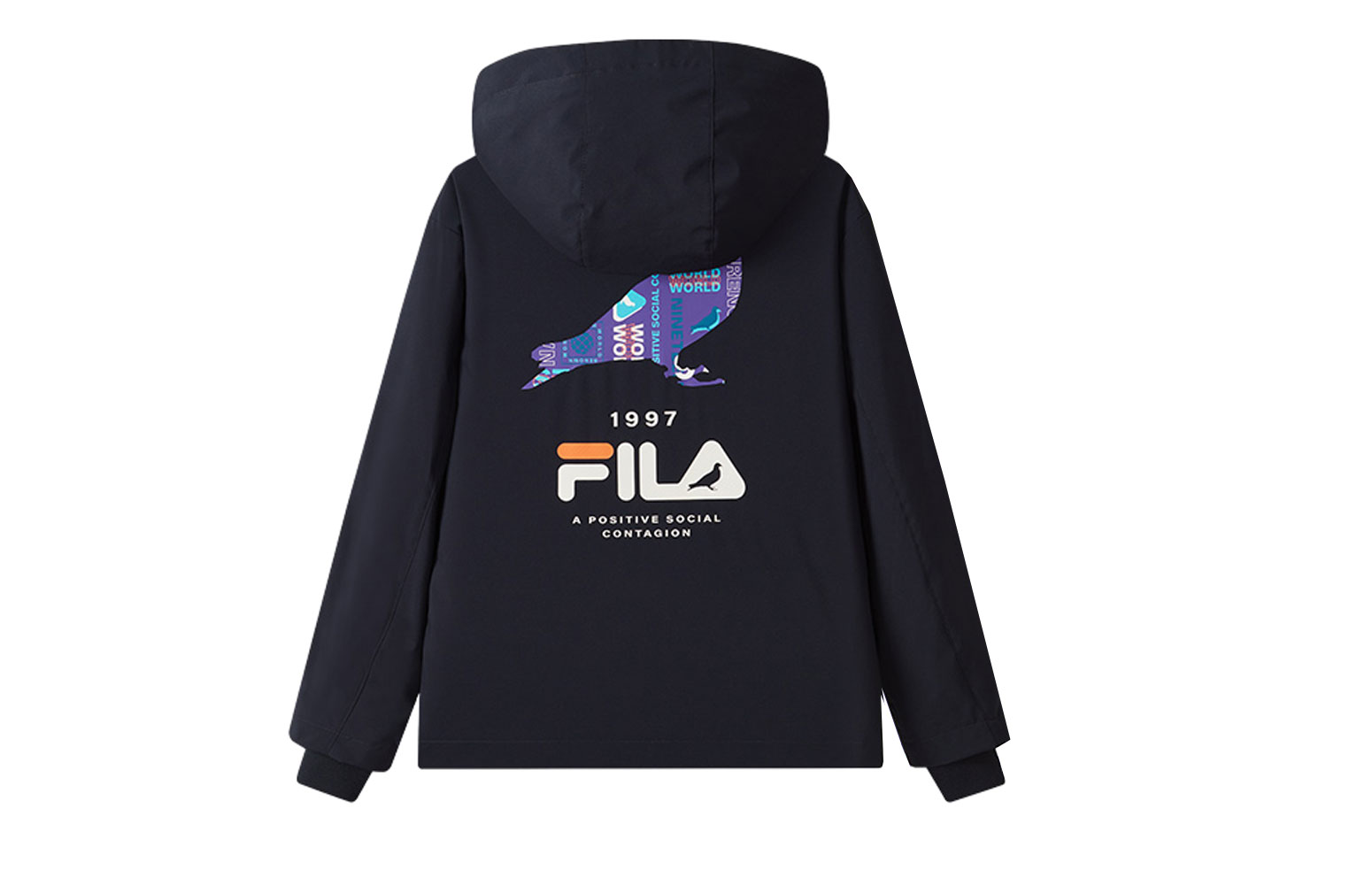 Детский спортивный костюм FILA KIDS, комплект одежды (Легендарный синий) — фото 3