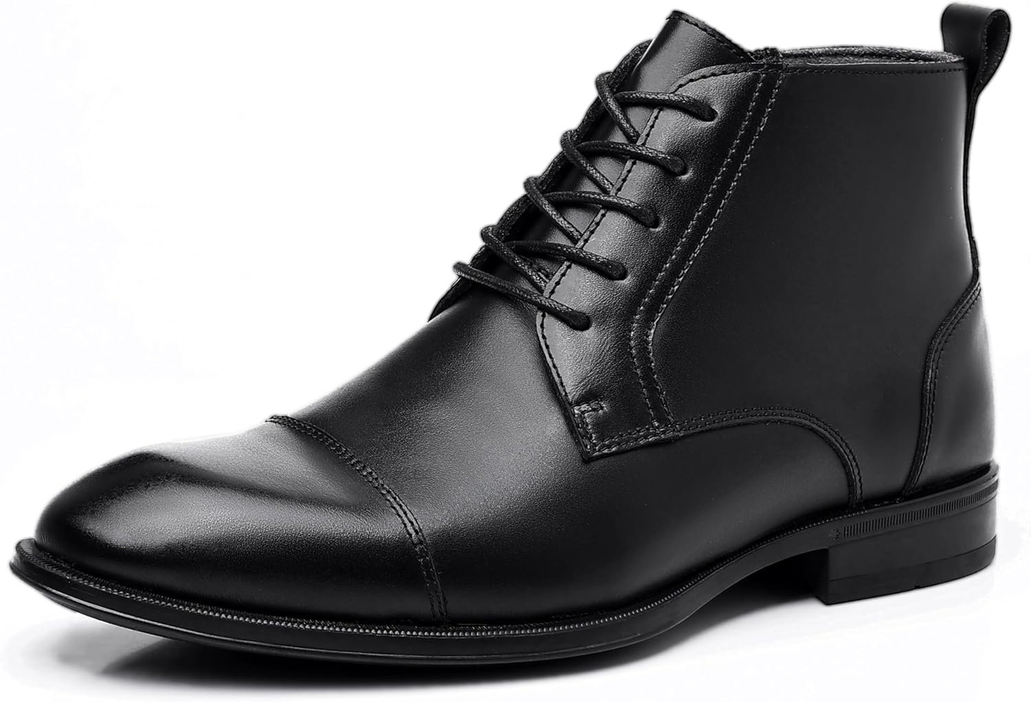 

Мужские ботинки Chelsea Holy Dove - натуральная кожа, ботинки Chelsea для мужчин с боковой молнией, повседневные ботинки на липучке, ботинки-чукка и оксфорды, черный