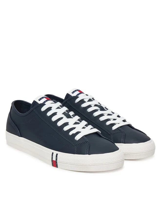 Tommy Jeans Кроссовки Archive Vulc. Y2K с длинными шнурками EM0EM01676, темно-синие — фото 2
