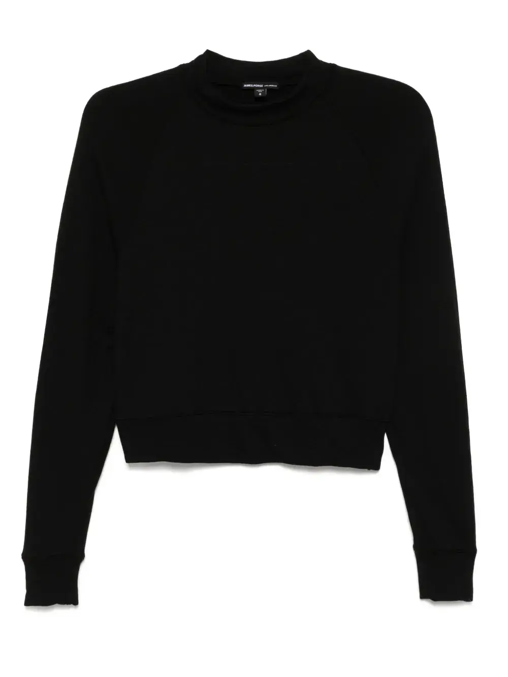 

Укороченная футболка French Terry James Perse, черный