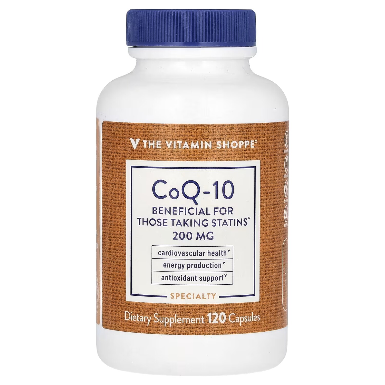 

Добавка The Vitamin Shoppe CoQ-10 200 мг, 120 капсул