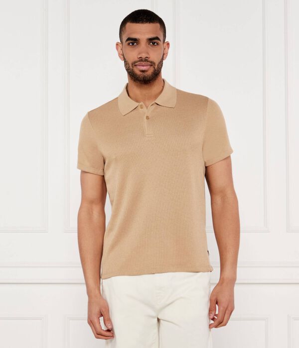 

Рубашка поло Regular fit Guess Jeans, желтый