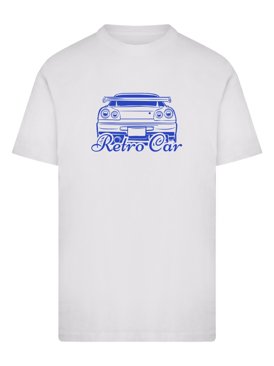 

Рубашка F4NT4STIC Retro Car Japanese Streetstyle, белый