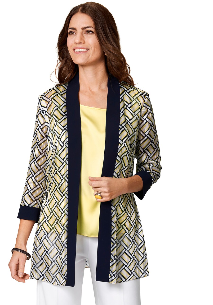 

Длинный блейзер HERMANN LANGE Collection Blazer, черный