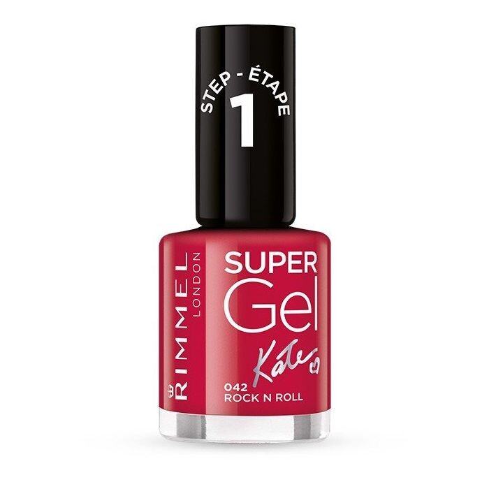 

Лак для ногтей Super Gel by Kate Moss Nail Polish Rimmel, 042 Rock N Roll