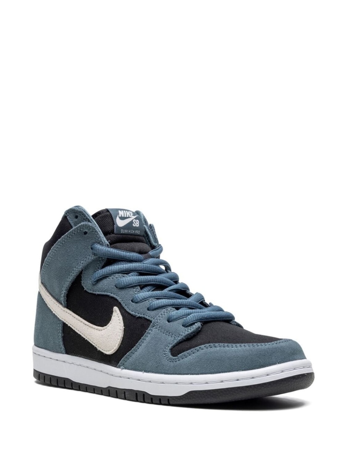 Nike кроссовки Dunk High, серый — фото 2