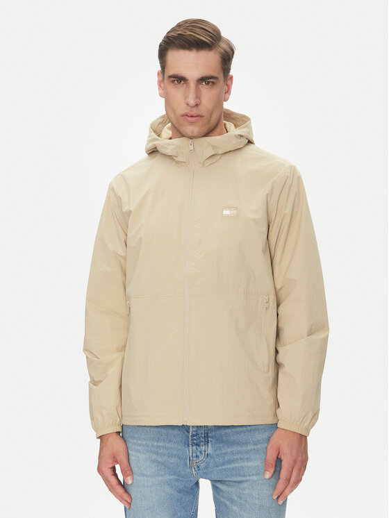 

Ветровка стандартного кроя Chicago DM0DM21393 Tommy Jeans, бежевый