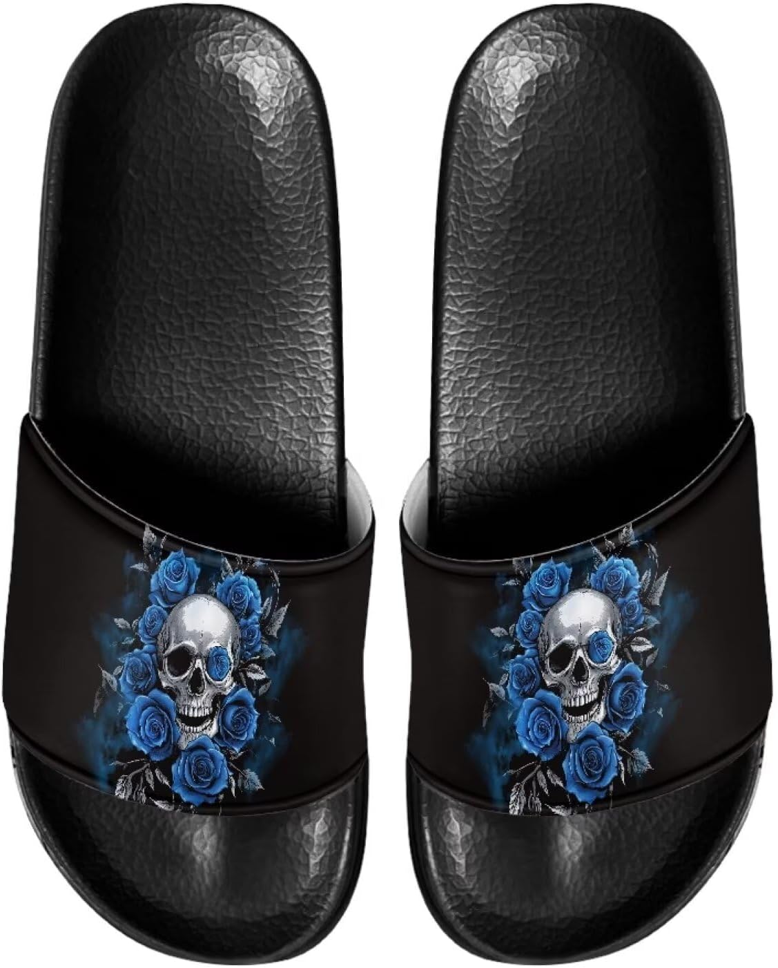 

Унисекс тапочки Mumeson, домашняя обувь, летние нескользящие пляжные сандалии, легкие тапочки для дома и улицы, размеры США 5-11, синий