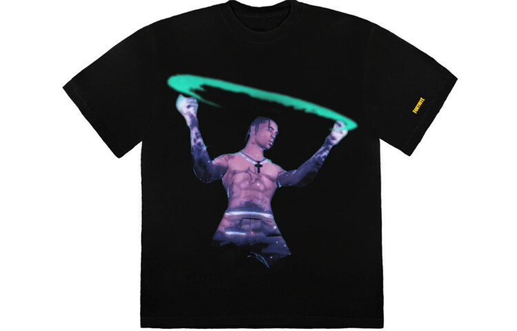 

Футболка унисекс черная Travis Scott, черный