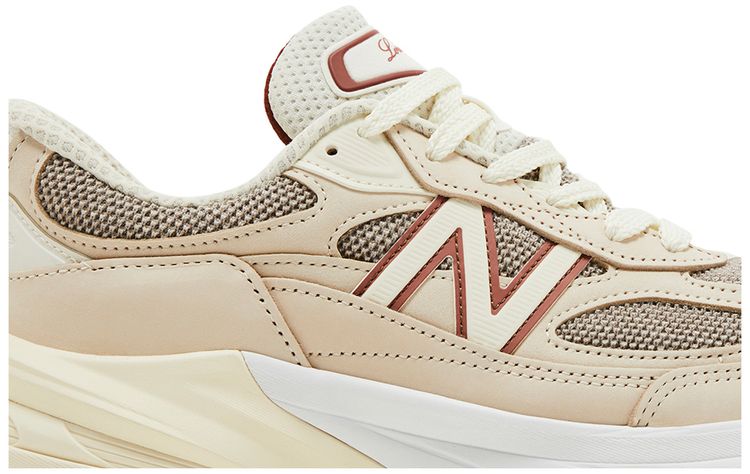 Кроссовки New Balance Loro Piana x 990v6 Made in USA 'Raw Cashew', кремовый — фото 2