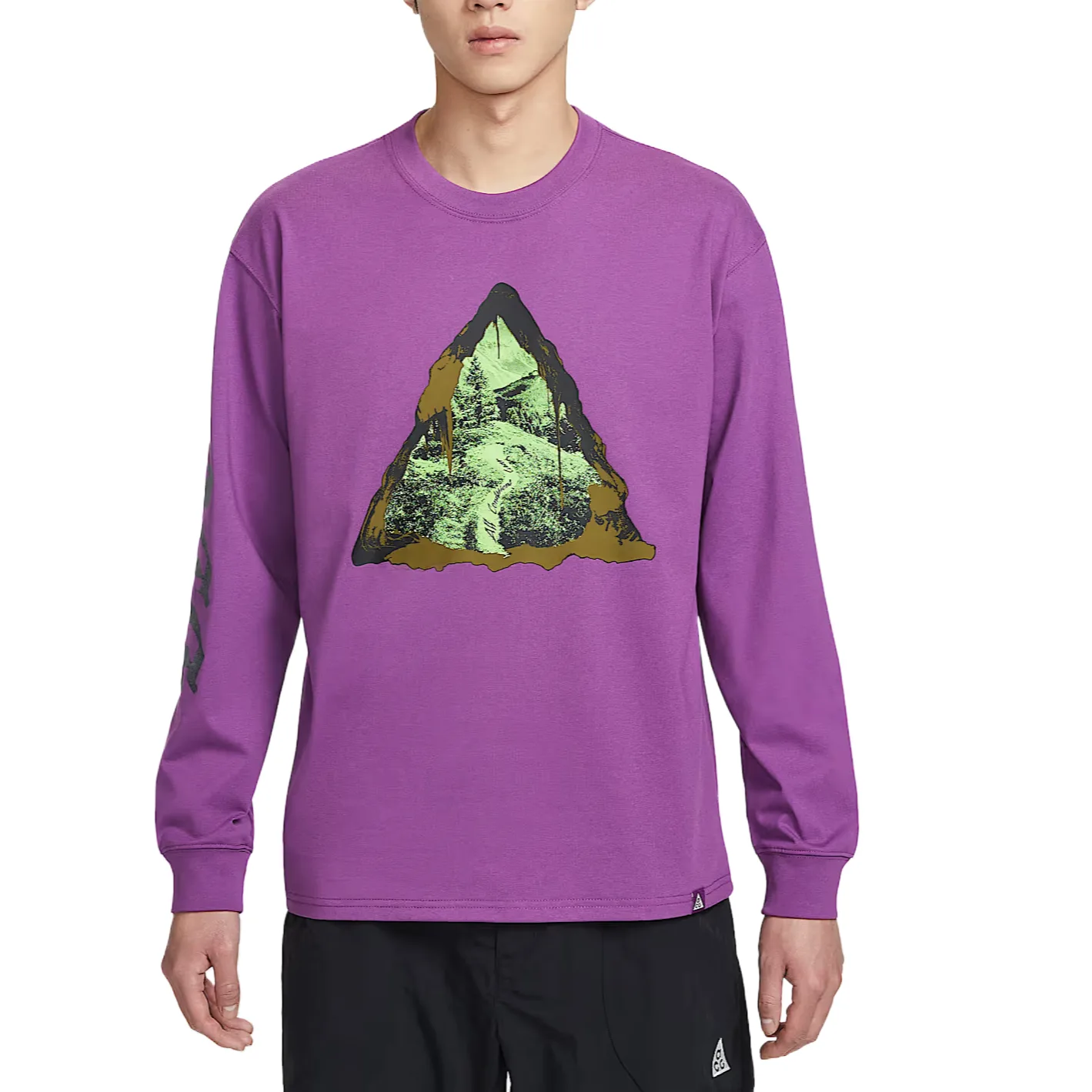 Футболка мужская ACG DRI-FIT Quick Dry Nike, Berry Red