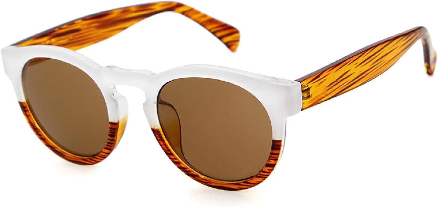 

Модные солнцезащитные очки с градиентным переходом цвета, круглые, женские и мужские, в стиле ретро, ​​с заклепками, черепаховая оправа, защита от УФ-излучения UV400 WNCKSQ, C10