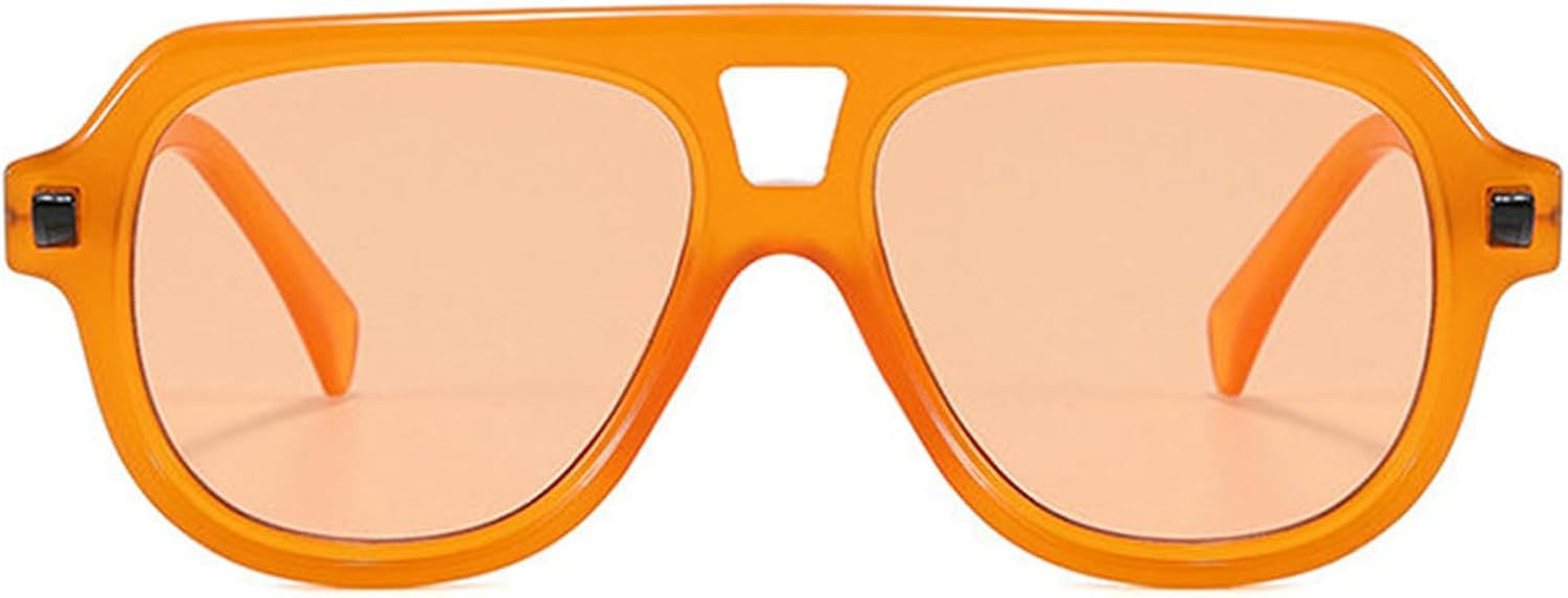 

Солнцезащитные очки Willochra Pilot Double Bridge Pilot Rivet для женщин, большие солнцезащитные очки с градиентным переходом для мужчин, очки в стиле панк для вождения, C6