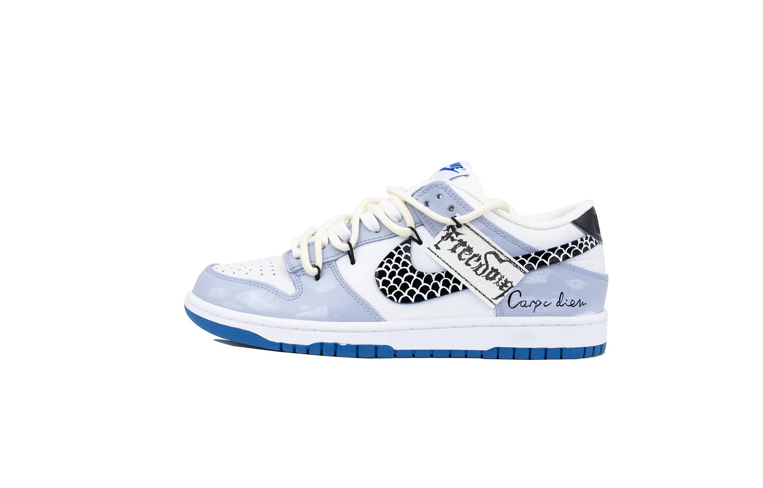 

Кроссовки Nike Dunk Skateboard Shoes Men Low-Top White, Черный, Кроссовки Nike Dunk Skateboard Shoes Men Low-Top White