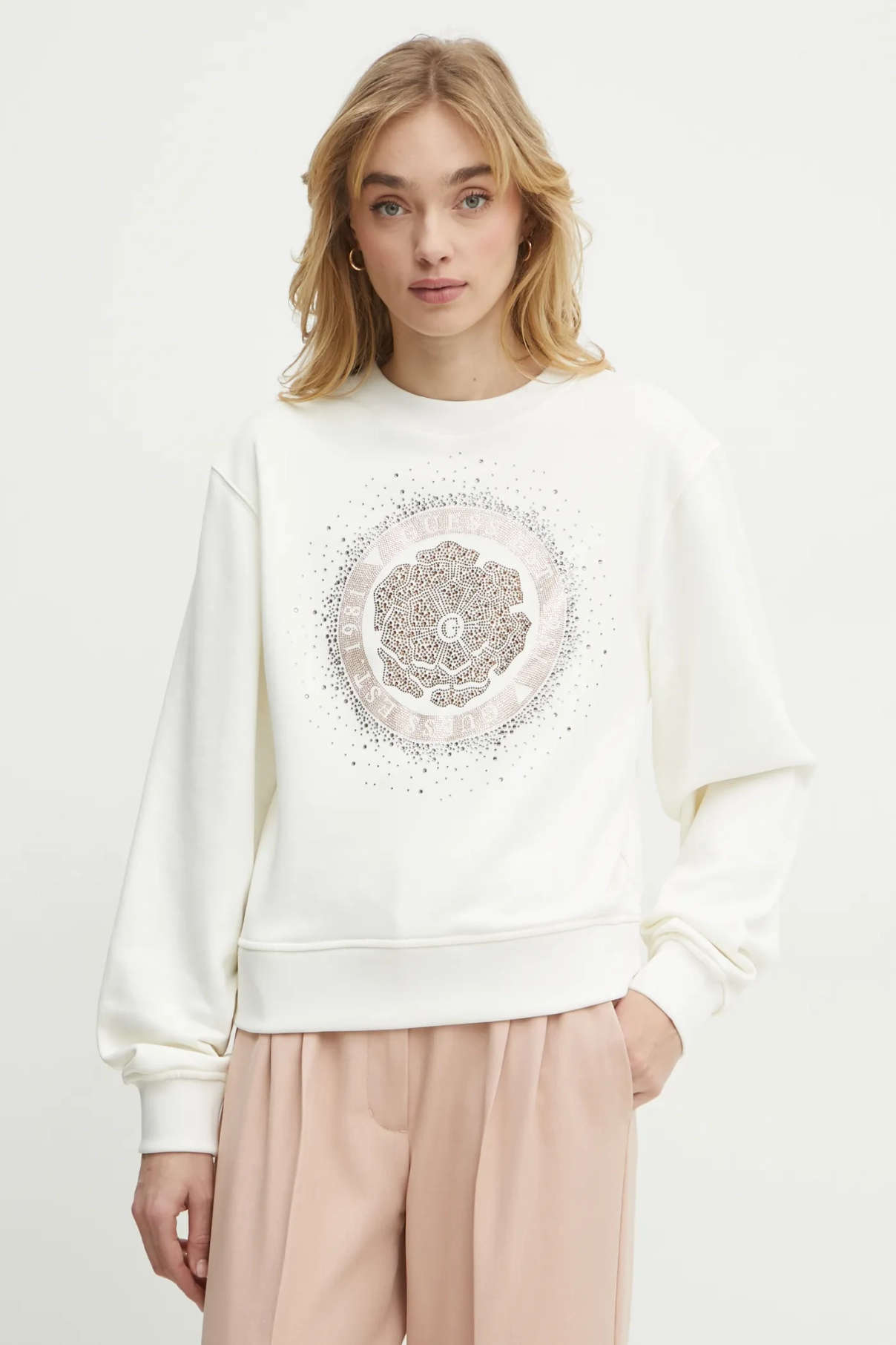 

Толстовка Guess, бежевый