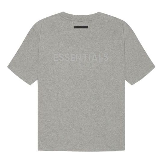 

Футболка Fear of God Essentials SS21 Short Sleeve T-Shirt 'Dark Heather Oatmeal' FOG-SS21-613, серый