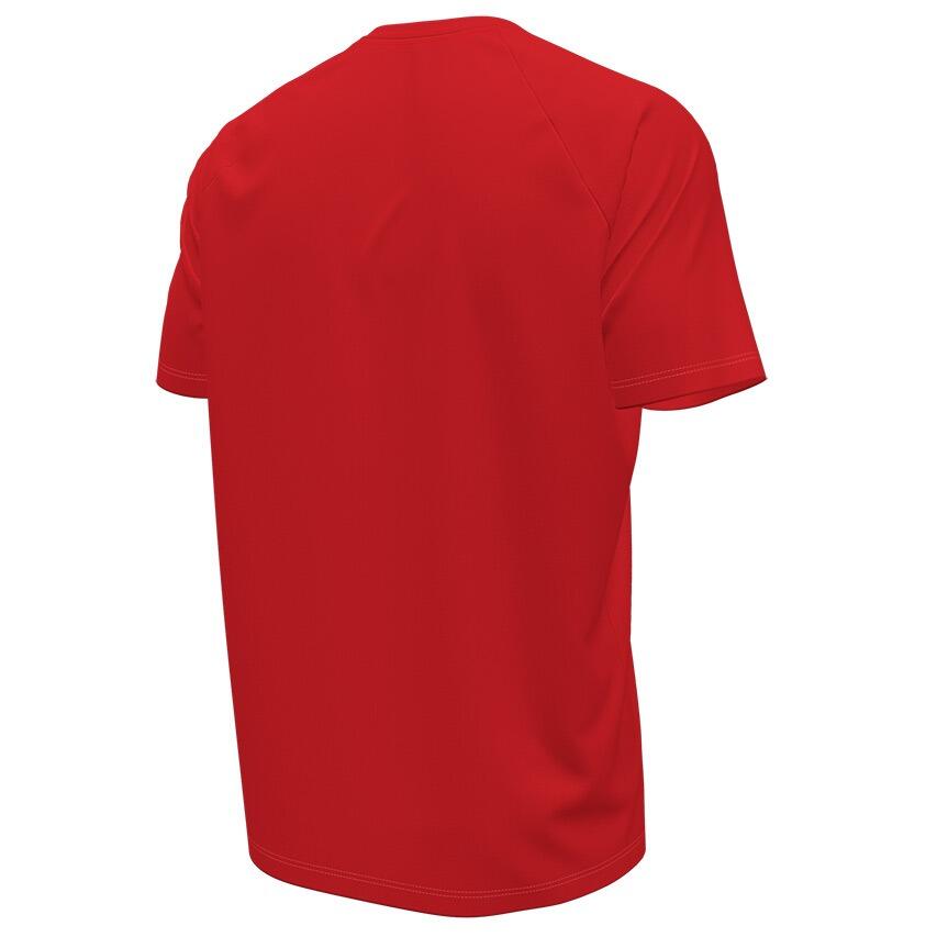 NIKE Рубашка для плавания эластичная с защитой от ультрафиолета Dri-FIT мужская - короткий рукав Hydroguard — фото 3