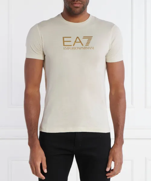 

Футболка Regular fit Ea7, бежевый