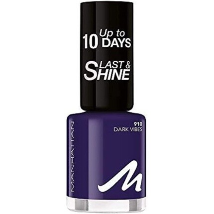 

Лак для ногтей Manhattan Last and Shine № 910 Dark Vibes 10 мл