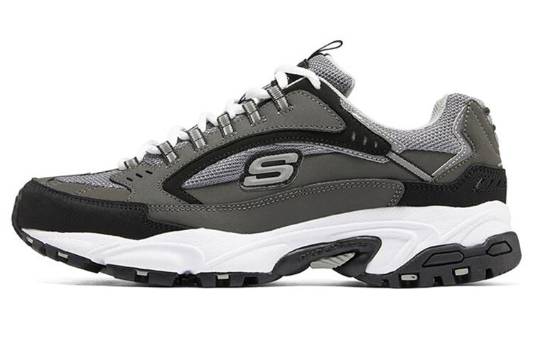 

Мужские кроссовки Stamina Lifestyle с низким верхом, угольно-серые/черные Skechers, Черный, Мужские кроссовки Stamina Lifestyle с низким верхом, угольно-серые/черные Skechers